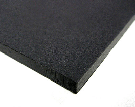 goo!パネ ブラック 5mm厚 3×6判 (910×1820) 紙貼り バラ売り