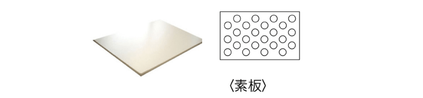 ウッドラックパネル『B-H(素板)』